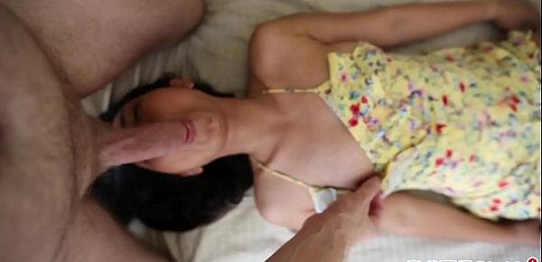 Date Slam - Horny young Asian slut wanted some sperm for breakfast - Part 1